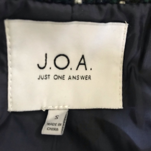 J.O.A. Suit Jacket w Fringe Details, S - Picture 4 of 8